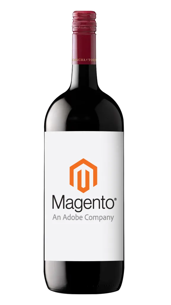 Labeled Cabernet/Merlot Red Wine 1.5L w/Full-Color Custom Label