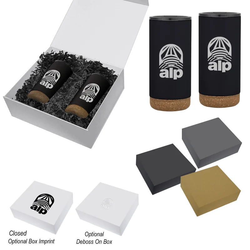 16 Oz. Wellington Stainless Steel Tumbler Gift Set