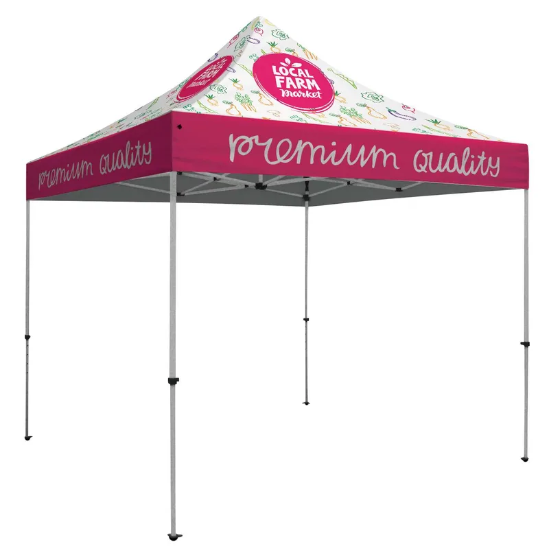10' Deluxe Tent Kit (Full-Bleed Dye Sublimation) view 2