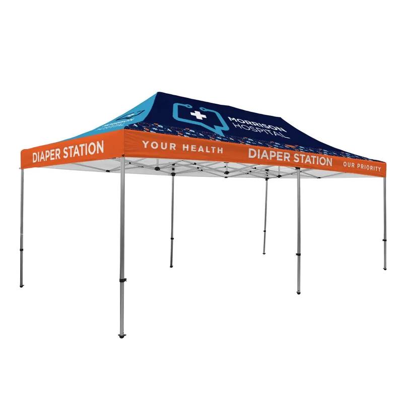 20' Premium Tent Kit (Full-Bleed Dye Sublimation) view 2