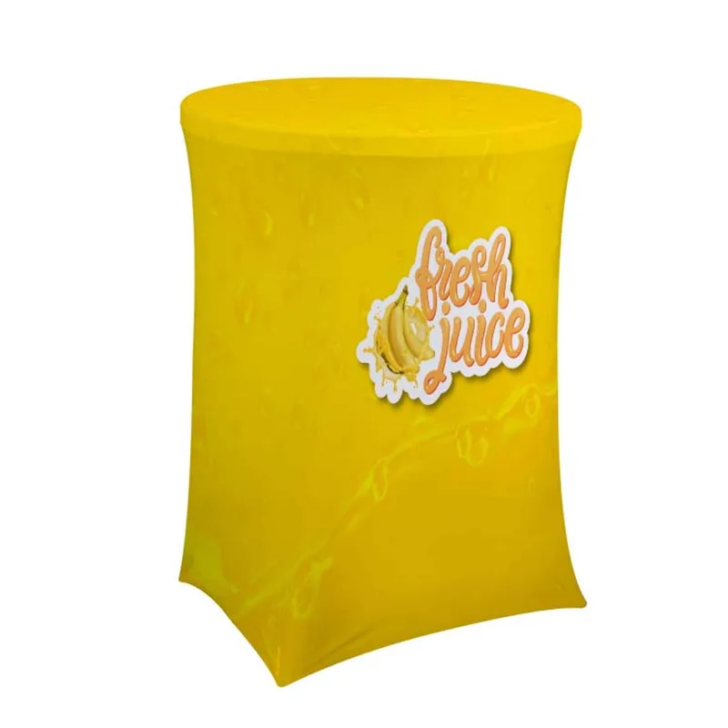 Bar-Height UltraFit Round Table Throw view 2