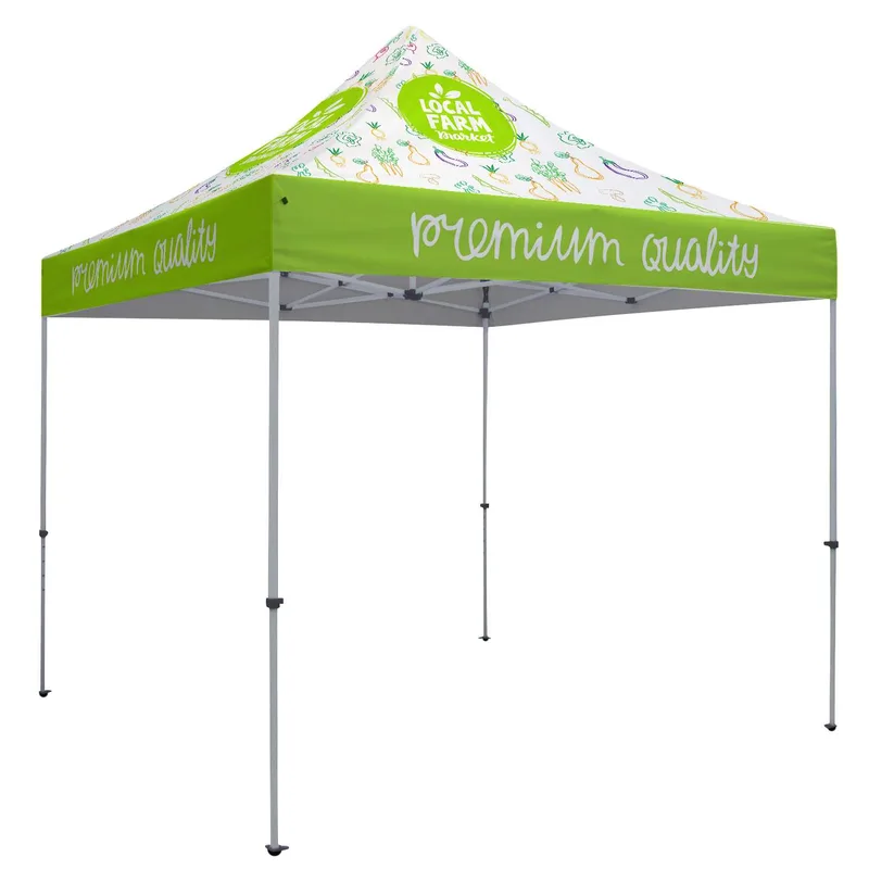 10' Deluxe Tent Kit (UV Printed) view 2