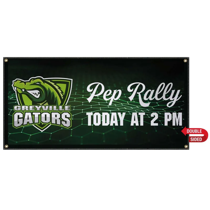 2' x 4' 13 oz. Smooth Vinyl Banner Double-Sided view 2