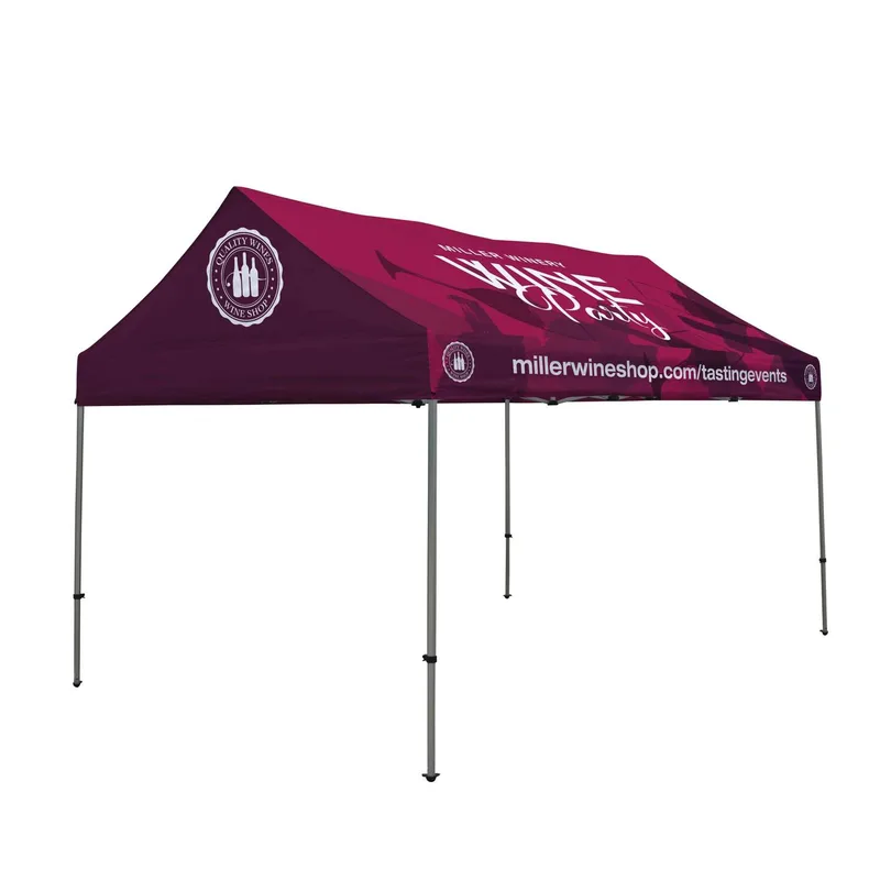 10' x 15' Gable Tent Kit (Dye Sub Full-Color Full-Bleed) view 2