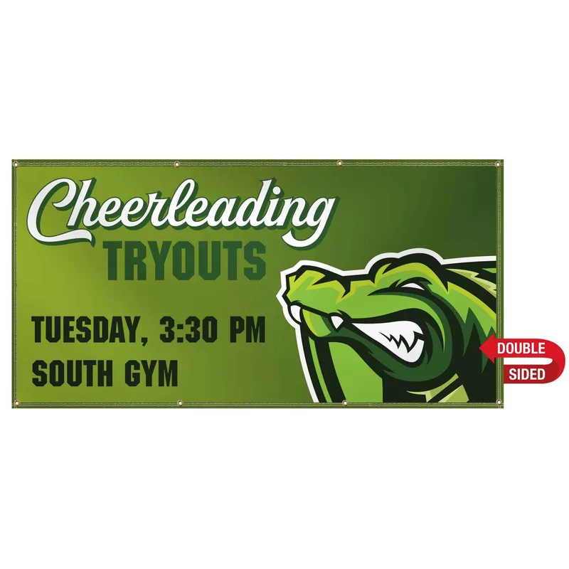 3' x 6' 13 oz. Smooth Vinyl Banner Double-Sided view 2