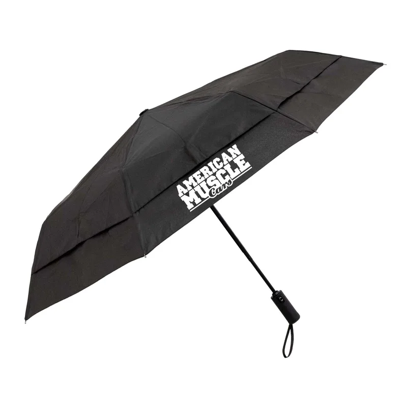 E-Z Fold Vented Umbrella (1 Imprint) view 2