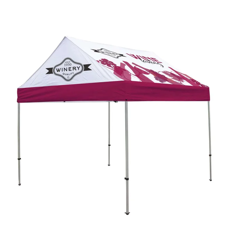 10' Gable Tent Kit (Dye Sub Full-Bleed) view 2