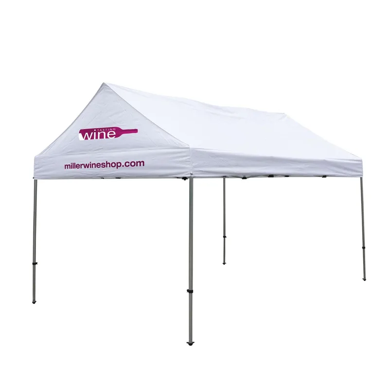 10' x 15' Gable Tent Kit (Full-Color Imprint, 2 Locations) view 2