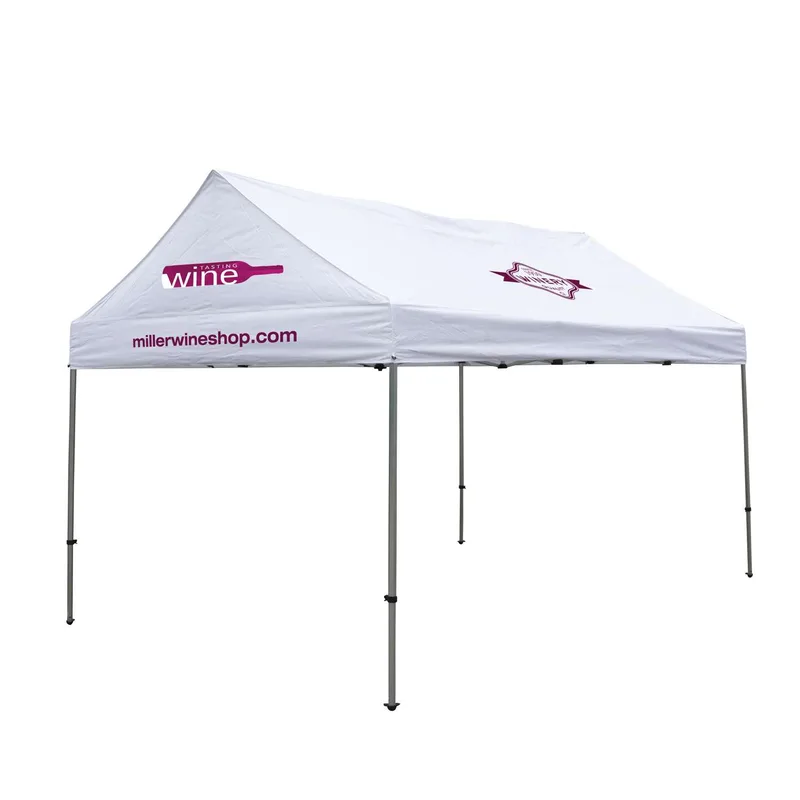 10' x 15' Gable Tent Kit (Full-Color Imprint, 3 Locations) view 2