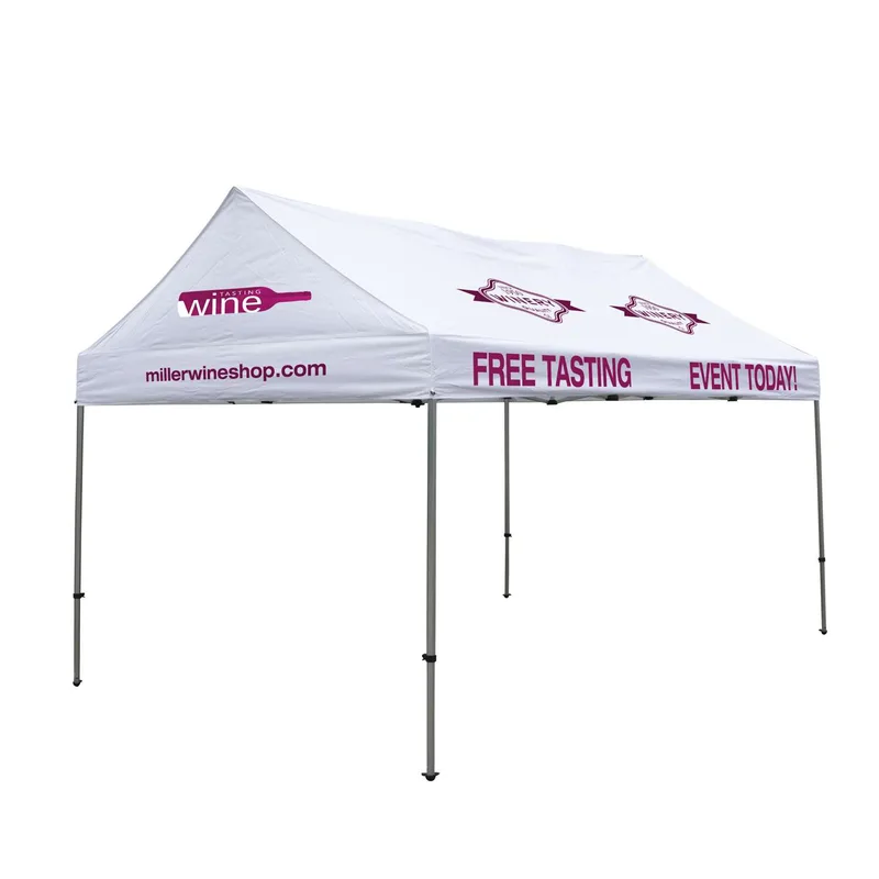 10' x 15' Gable Tent Kit (Full-Color Imprint, 11 Locations) view 2
