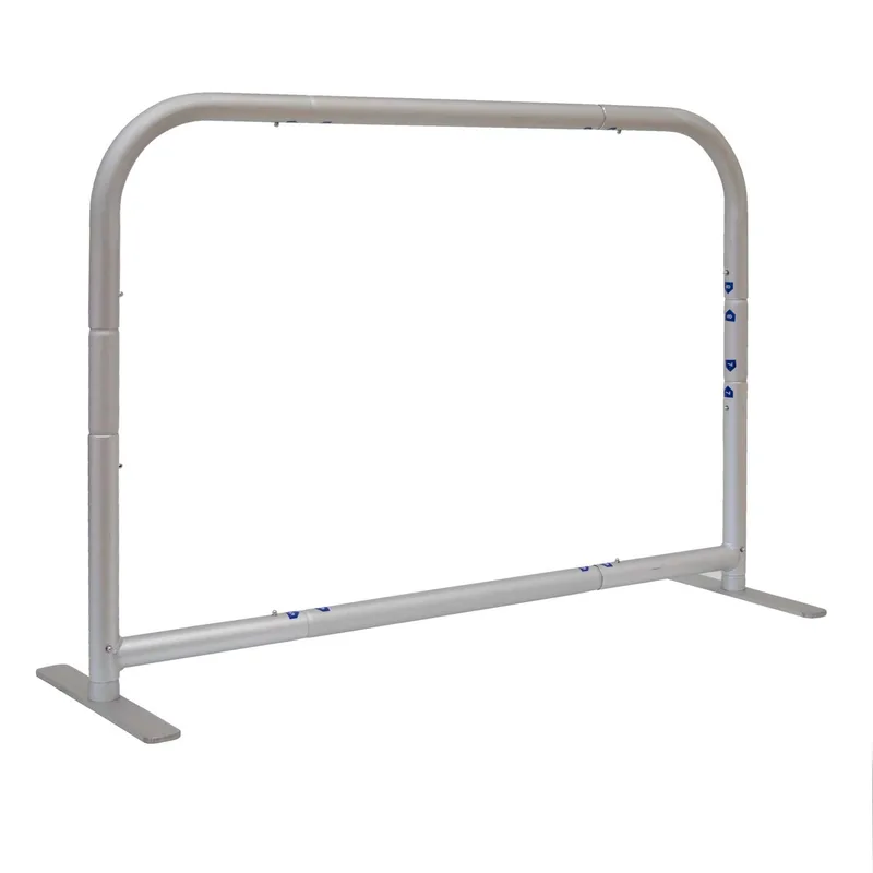 3'W x 2'H EuroFit Tabletop Straight Wall Hardware view 2