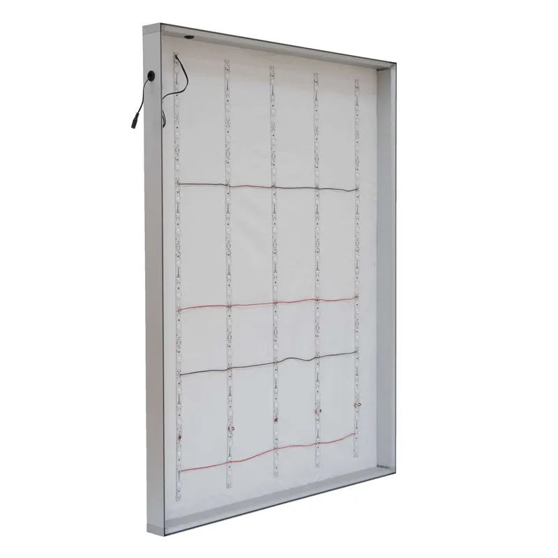 36" x 48" Standard SEG Glo Wall Mount Hardware view 2