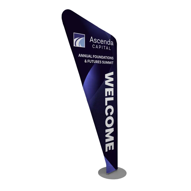 100"H EuroFit Angle Banner Display Kit view 2