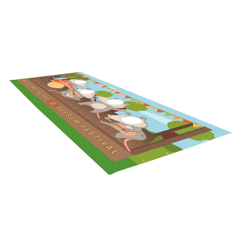 Headliner Quad Face Cutout Replacement Banner view 2