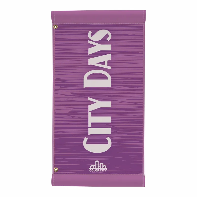 18" x 36" Nylon Boulevard Banner Single-Sided view 2