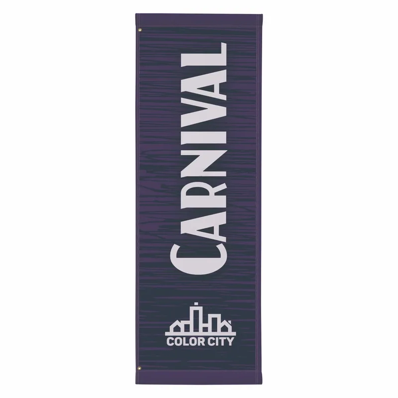 24" x 72" Nylon Boulevard Banner Single-Sided view 2