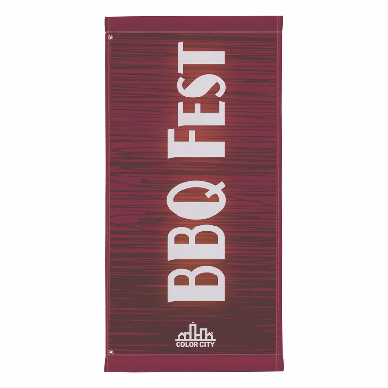 30" x 60" Nylon Boulevard Banner Single-Sided view 2