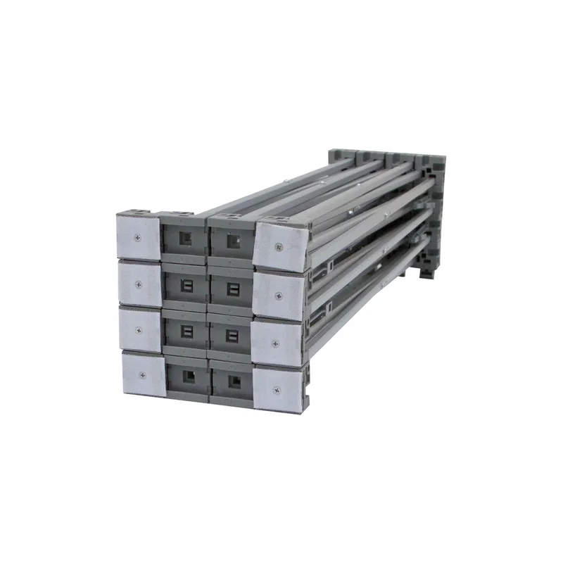 Splash 8' Straight Floor Hardware view 2