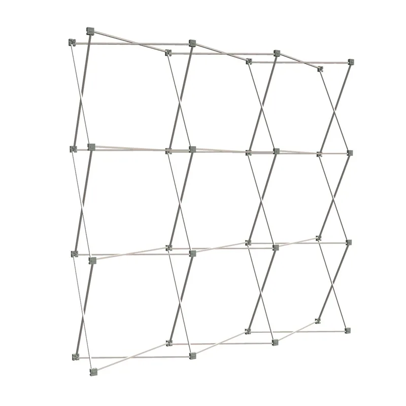 8' Straight Show 'N Rise Floor Display Frame Only view 2