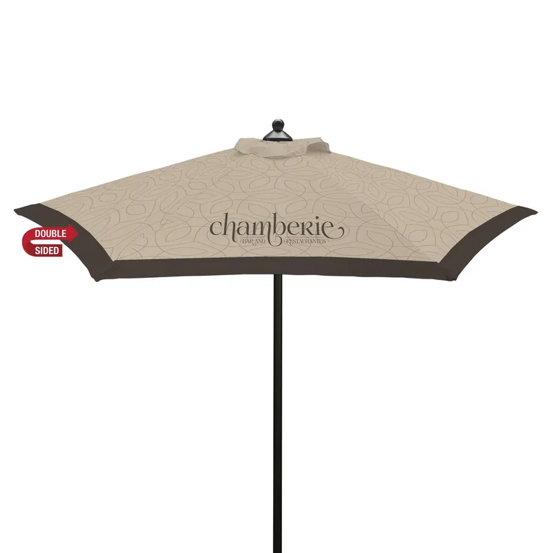 7' Steel Market Umbrella Double-Sided Dye Sub Kit view 2