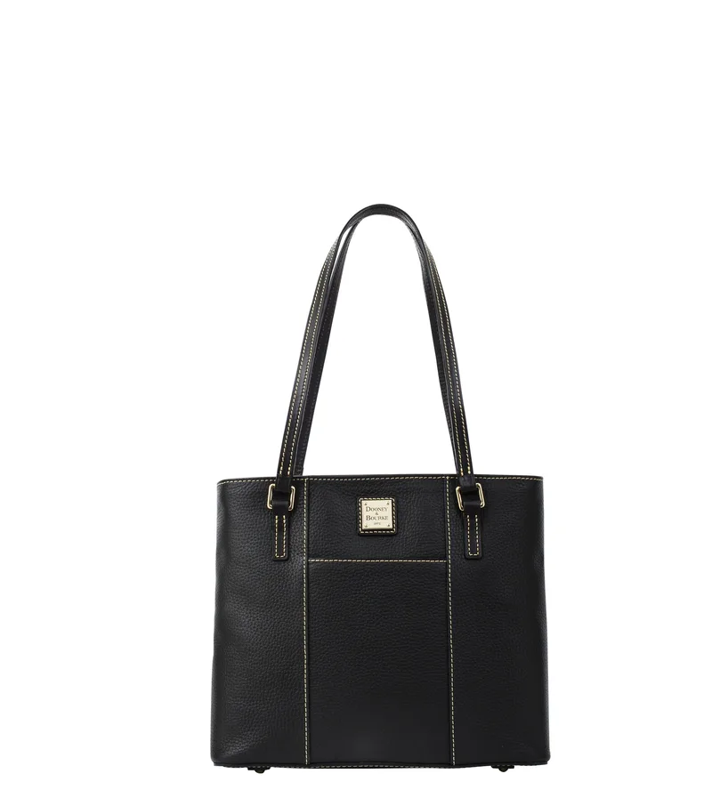 Dooney & Bourke Black Pebble Grain Small Lexington Shopper