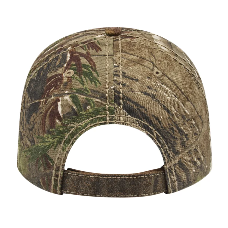 Brown/Realtree Ap? Camouflage Blank Back