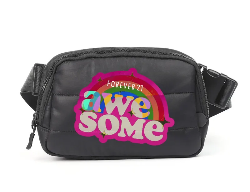 Custom Puffy Belt Bag view 7