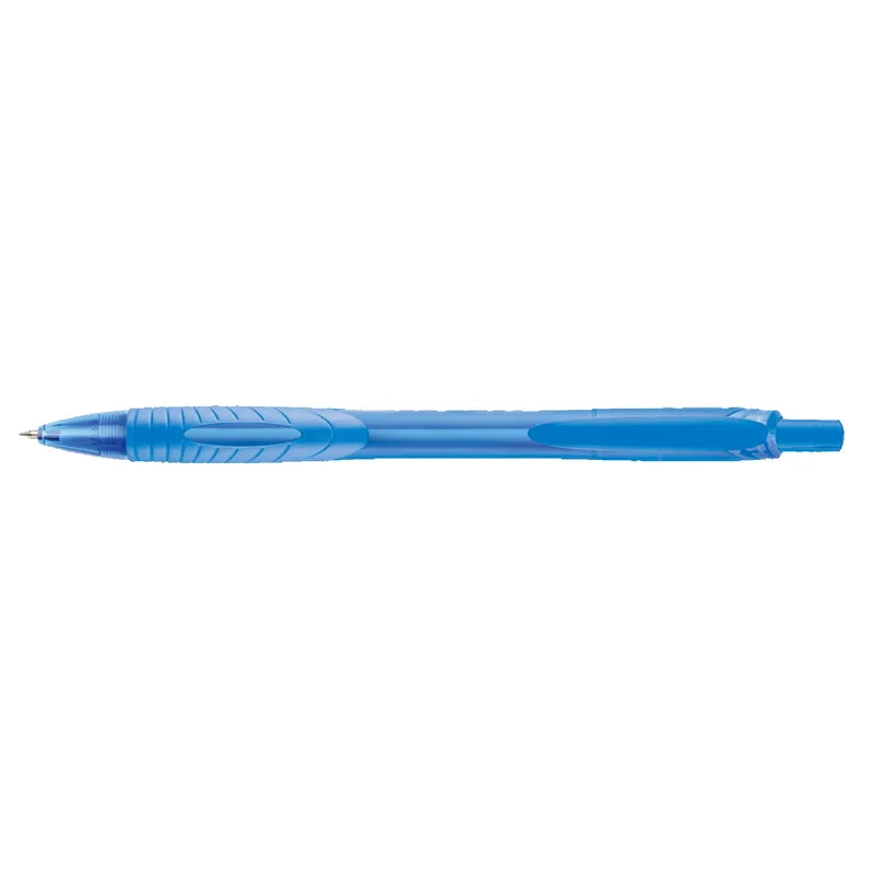 Translucent Blue Blank Front View
