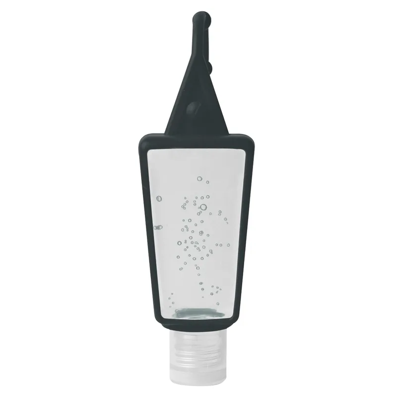 1 Oz. Hand Sanitizer In Silicone Holder view 2