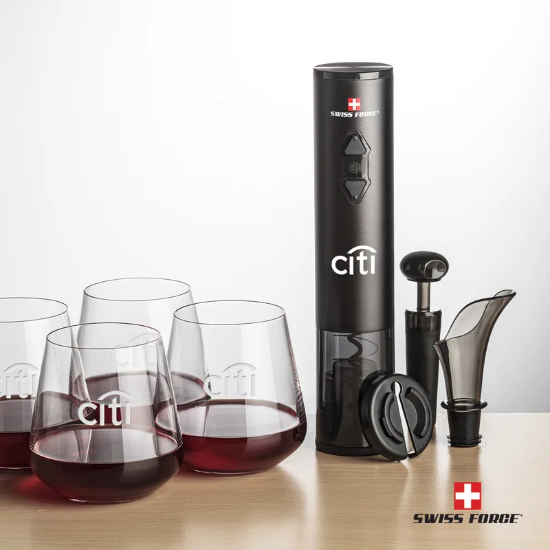 Opener & 4 Stemless