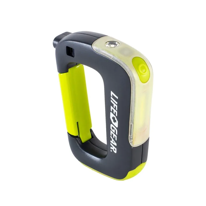 Dorcy Life+Gear USB Rechargeable Clip Light Flashlight