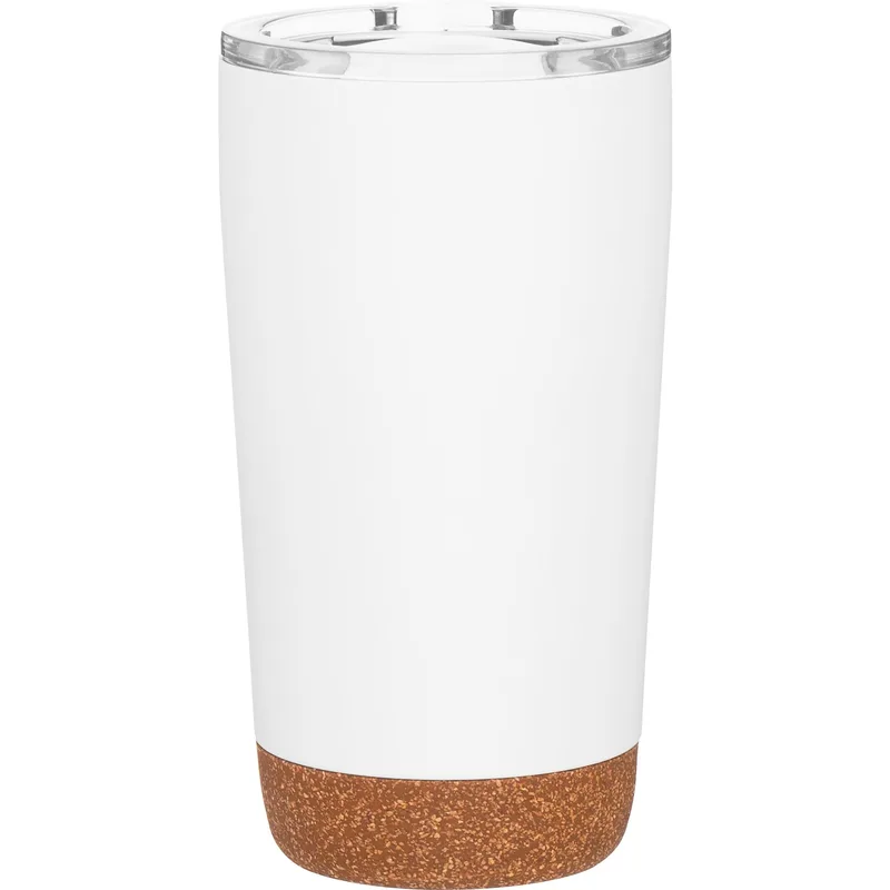16 oz Austin Travel Tumbler (Matte White) view 2