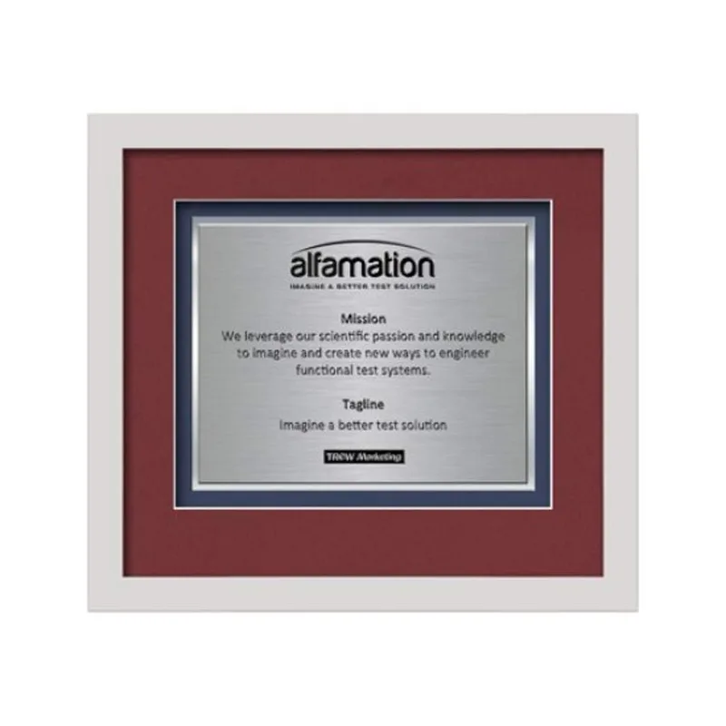 Primrose Certificate TexEtch - White
