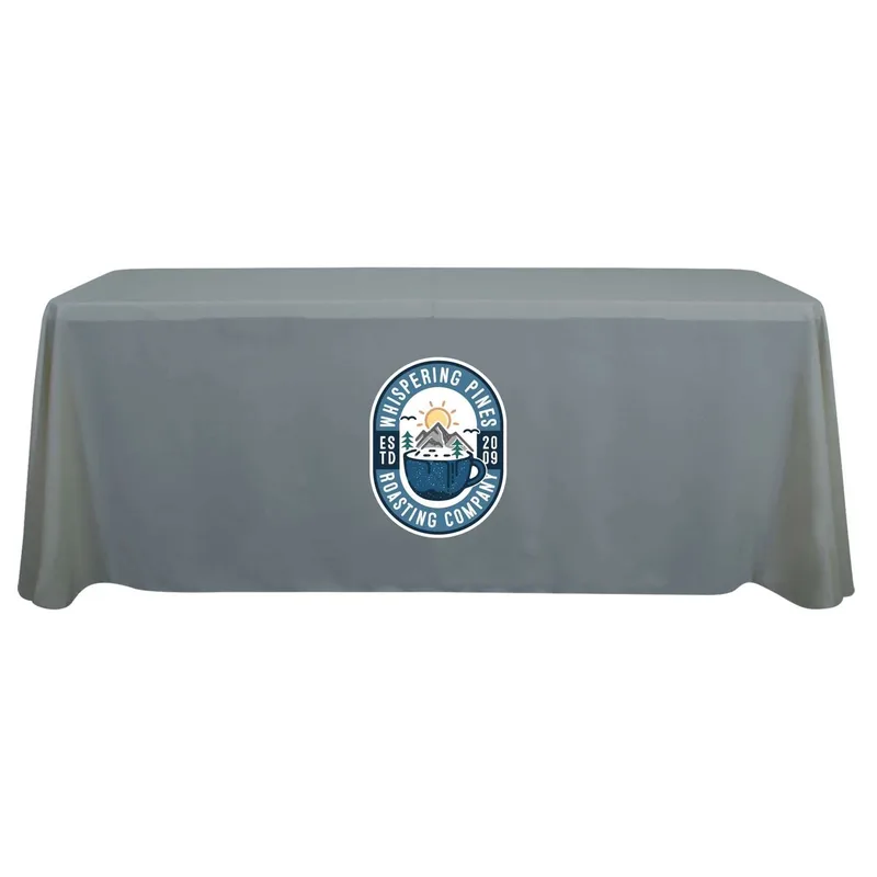 6' Stain Resistant Pro 4-Sided Throw Full-Color Imprint view 5