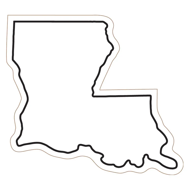 Louisiana State Magnet view 2