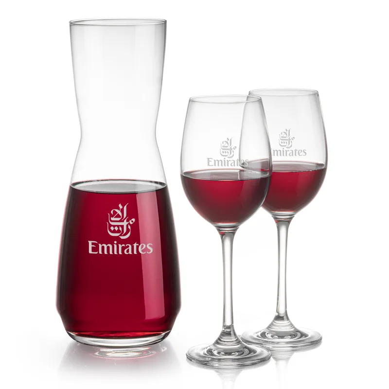 Carafe & 2 Wine