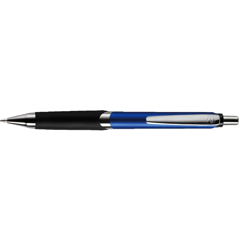 Blue/Black/Silver Blank Front View
