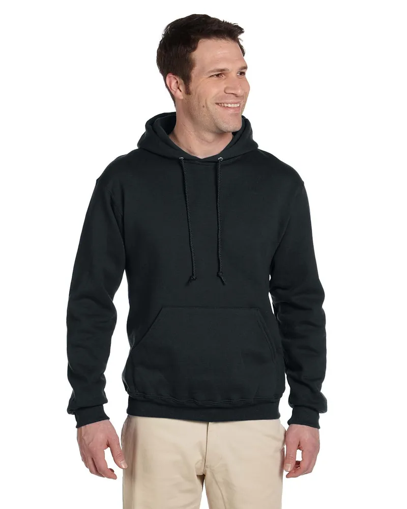 Jerzees Adult Super Sweats® NuBlend® Fleece Pullover Hooded Sweatshirt view 2