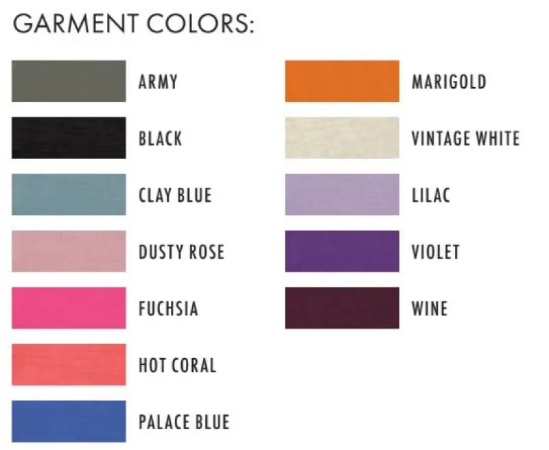 Various Logo Color Chart View