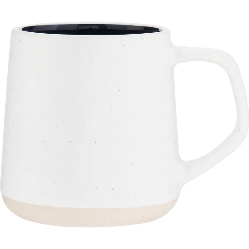 12 oz Woden Ceramic Mug (Navy) view 2