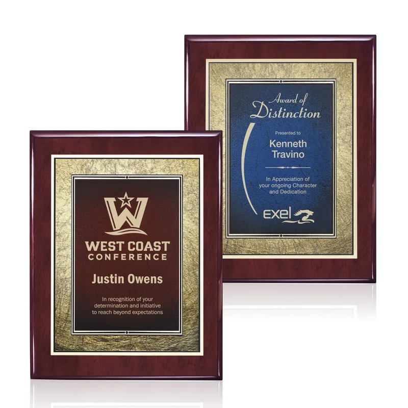 Oakleigh/Tamara Plaque - Rosewood Finish