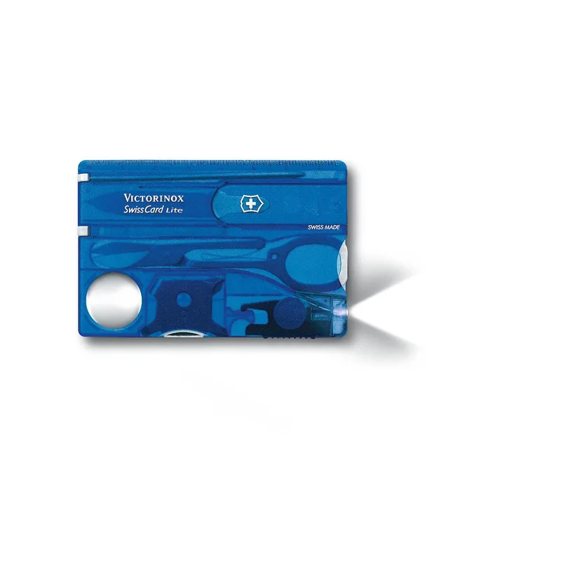 Victorinox Swiss Army Corporate Gifts Knife Swisscard Lite Sapphire
