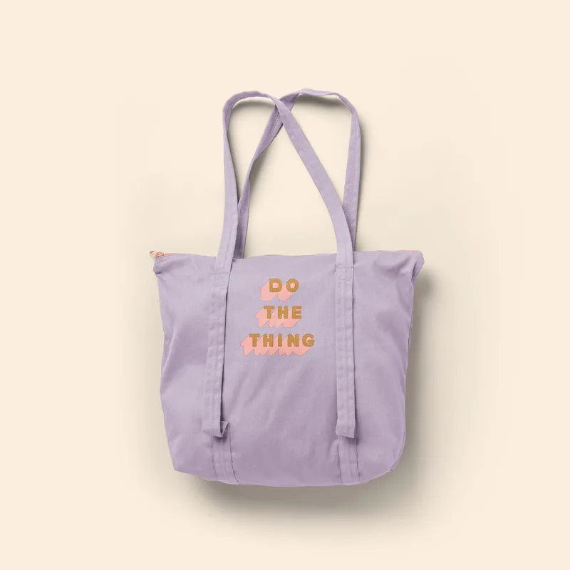 Twinkles Even More Yoga Tote - Colored Canvas view 3