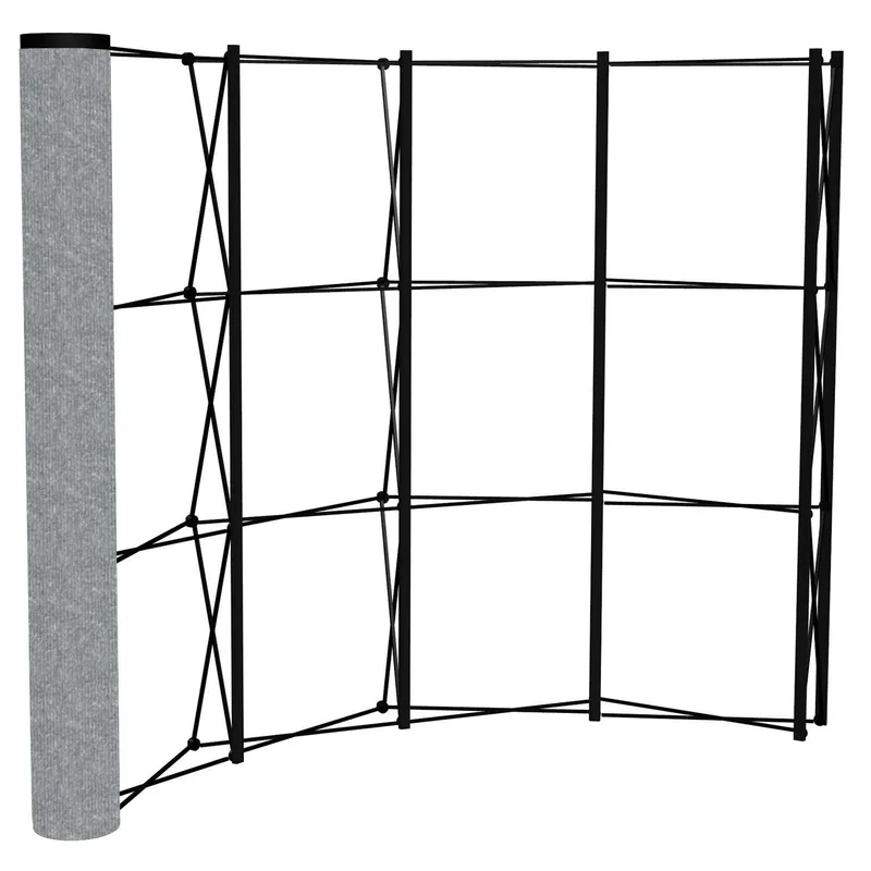 Curved ARISE End Panel (Fabric) view 2