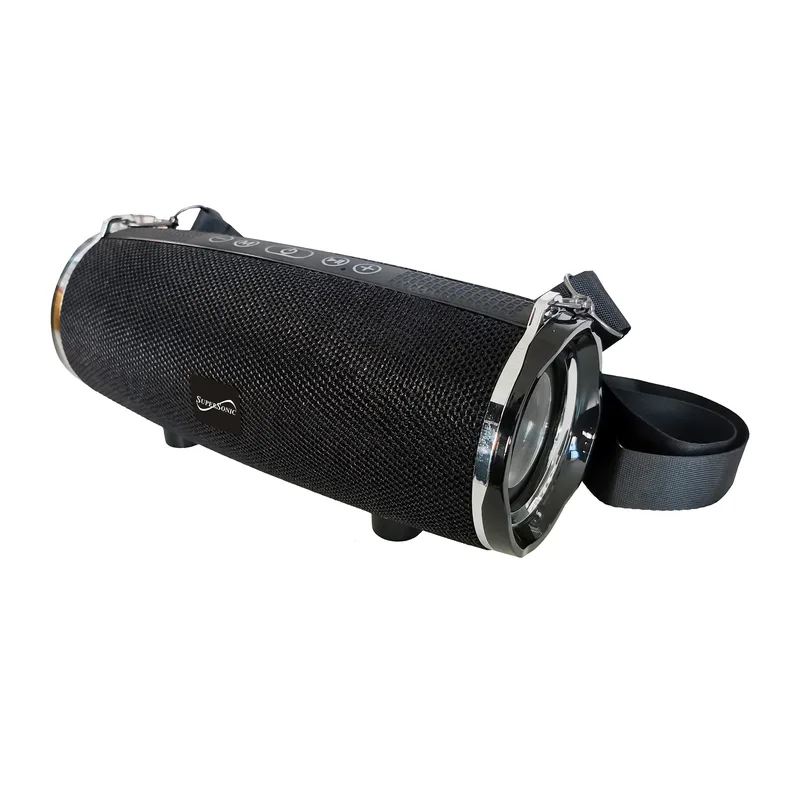 Supersonic Portable Bluetooth Speaker Black