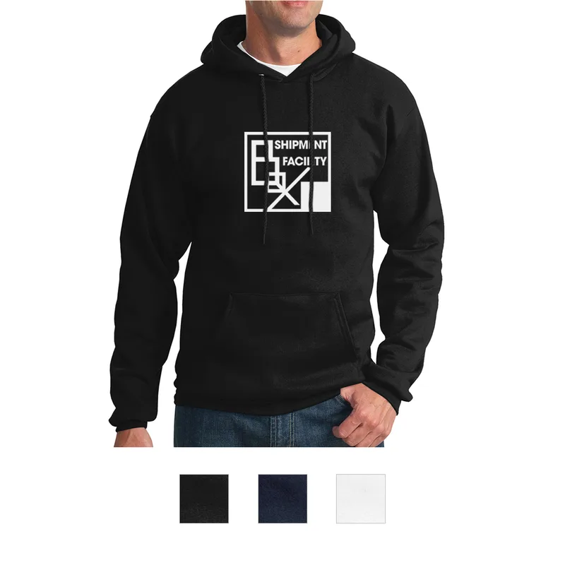 Port & Company® Essential Fleece Pullover Hooded Sweatshirt view 2