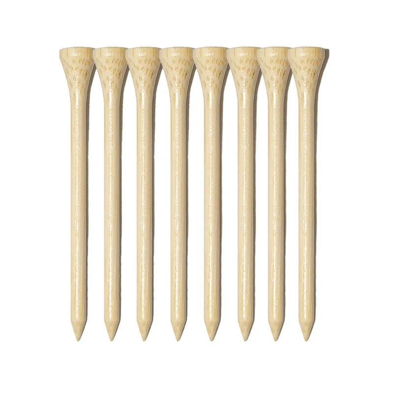 8 Pack of Bamboo Golf Tees 3-1/4" view 2