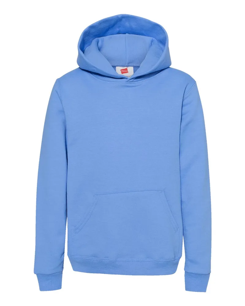 Hanes® Youth EcoSmart® Hooded Sweatshirt view 4
