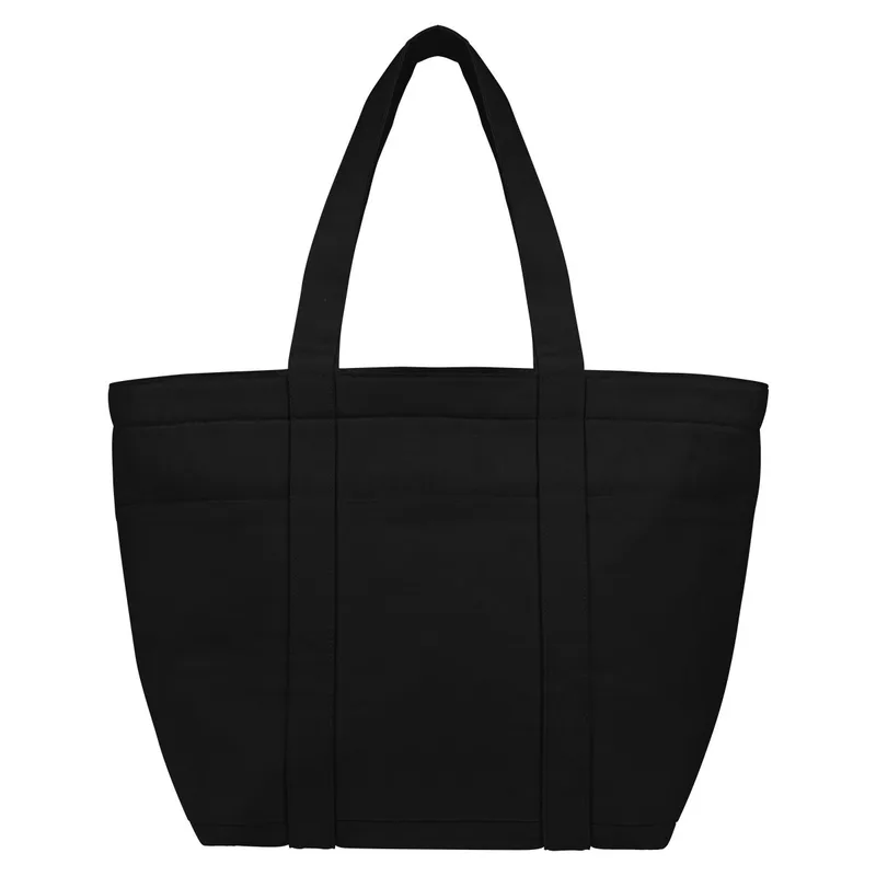 Aware™ 8 Oz. 20 Can Recycled Cotton Cooler Tote Bag view 3