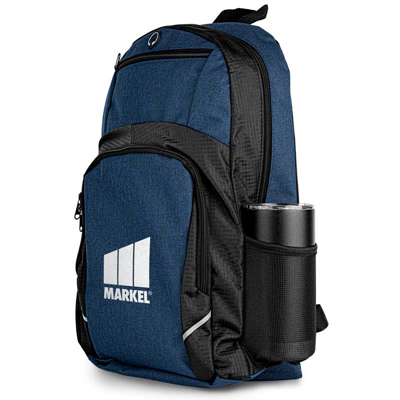 Navy Blue/Black Logo Front Angle View